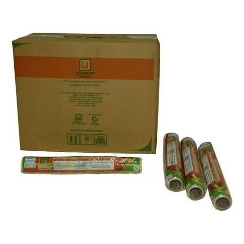 50 Rolos Filme Filmito De Pvc 28cmx30m - Ultra (1cx) Foto 1