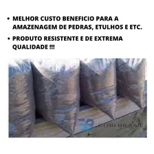 50 Sacos Para Entulho Areia Pedra Reciclado Suporta Ate 20kg Foto mini 4