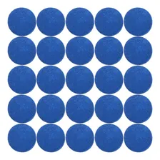 50 Un Sola De Couro Para Taco De Bilhar Sinuca Snooker 11mm Cor Azul Foto mini 3