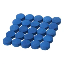 50 Un Sola De Couro Para Taco De Bilhar Sinuca Snooker 11mm Cor Azul Foto mini 1