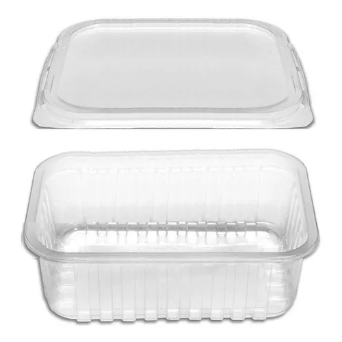 50 Unid Embalagem Microondas E Freezer 250ml Marmita Fitness Foto 1