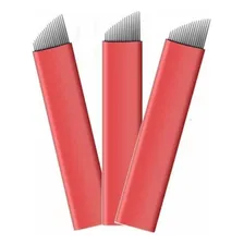50 Unid Lâminas Flex 0,18mm Fine 16 Flex Tebori Microblading Foto  mini 1