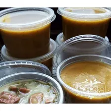 50 Unid. Pote Plástico Para Bolo Com Tampa Copozan 500ml Foto mini 4