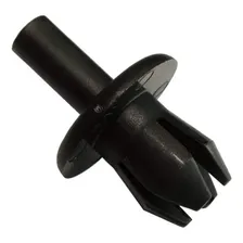 50 Unidades Rebite Fixação Parachoque Universal Preto Foto mini 1