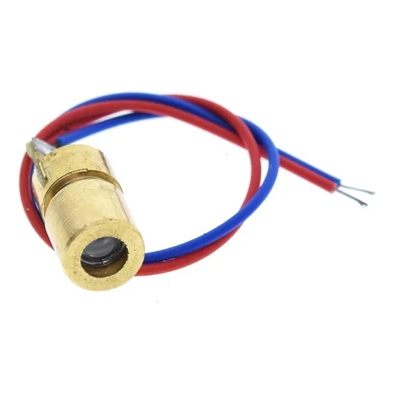 50 X Diodo Laser Vermelho - 650nm 5mw 5v Foto 1