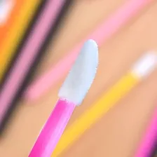 500 Aplicador Batom Gloss Pincel Limpeza CĂlios Descartável Cor Rosa Foto mini 3