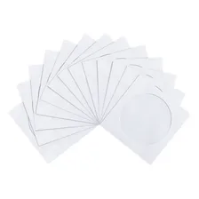 500 Envelope Cd Branco C/visor Transparente Foto mini 2