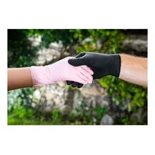 500 Luva Nitrílica Sem Pó Preta Tamanho P, M Ou G (5pcts) Cor Preto Foto mini 3