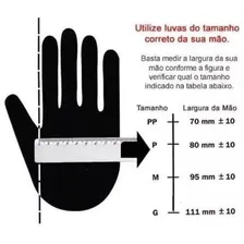 500 Luva Vinil Tamanho G Com P贸 - Marca Talge (5pcts) Com p贸 Sim Cor Transparente Foto mini 3