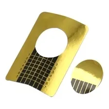 500 Moldes Adesivos Papel Unhas Gel Porcelana Prof Foto mini 1