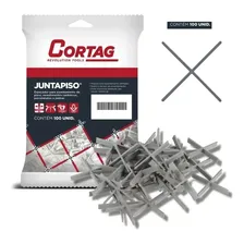 500 Nivelador Espaçador Porcelanato 3mm Cortag Foto mini 2