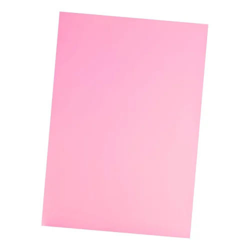 500 Papel Para Impressão Offset Color Rosa 180g/m 210x297 A4 Foto 1