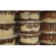 500 Potes Plástico Redondo Tampa Bolo Pote 200ml Plaszom Foto mini 4