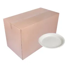 500 Prato Plastico Refeição 21cm Fundo Branco Termopot (1cx) Foto mini 1
