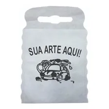 500 Sacolinhas- Lixo-car Personalizadas Cor Branco Foto  mini 1