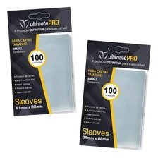 500 Sleeves Yugioh Small Transparente Japanese Ultimate Pro Idioma Português Foto mini 2