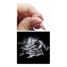 500 Tips Unha Postiça Curvatura C Transparente Foto mini  3