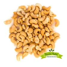 500g Castanha Caju Torrada W1 Inteira Premium Sem Sal Foto mini 1