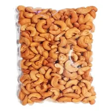 500g Castanha Caju Torrada W1 Inteira Premium Sem Sal Foto mini 2