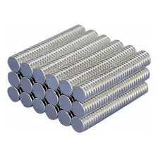 500pcs. Imã De NeodÃmio 5x1 Redondo Pequeno 5mm X 1mm N35 Neoimã Foto mini 4