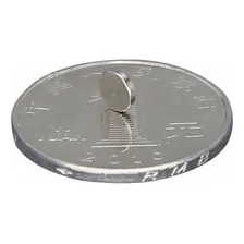 500pcs. Imã De NeodÃmio 5x1 Redondo Pequeno 5mm X 1mm N35 Neoimã Foto mini 2