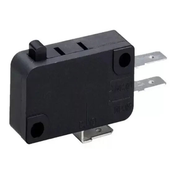 50pcs Chave Micro Switch Fim De Curso Sem Haste Cor Preto Foto 1