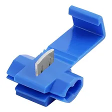 50pçs Conector Elétrico Derivação Emenda Fios 1,5 A 2,5mm Foto mini 1
