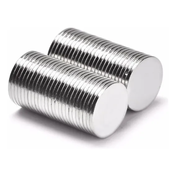 50pcs. Imã De Neodímio 10x1 Redondo Pastilha 10mm X 1mm N35 Foto 1