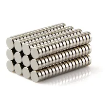 50pcs. Imã De Neodímio 5x2 Redondo Pequeno 5mm X 2mm N35 Foto mini 1