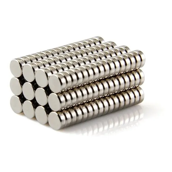 50pcs. Imã De Neodímio 5x2 Redondo Pequeno 5mm X 2mm N35 Foto 1