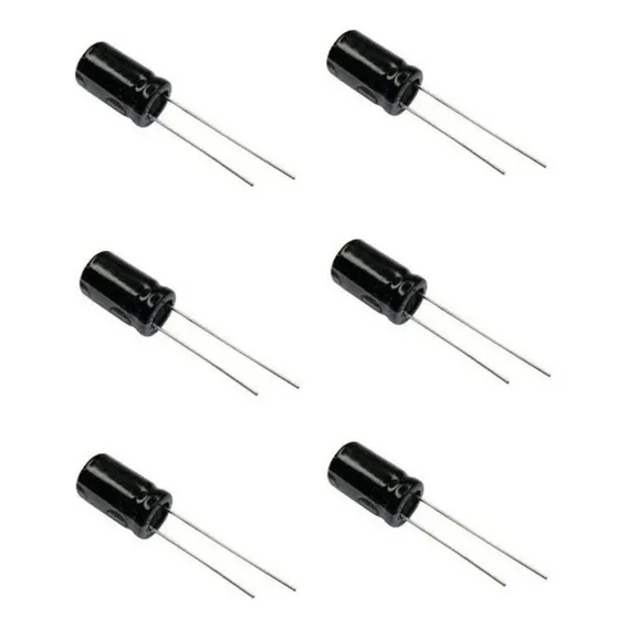 50un Capacitor Eletrolítico 220uf X 25v 105 Graus Foto 1