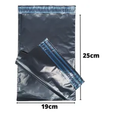 50un Envelope Segurança 19x25 Saco Lacre Adesivo Embalagem Foto mini 4