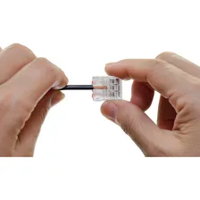 50un Kit Conector Emenda Rápida Alavanca Borne 3 Fios Foto mini 4