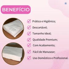 50un Toalha Pedicure Descartável Alta Absorção Profissional Foto mini 4