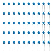 50x Capacitor De Disco Cerâmico 220pf 2kv Foto mini 1