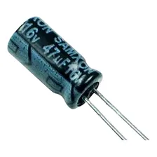 (50x) Capacitor Eletrolítico 47uf 16v 5x11mm Foto mini 1