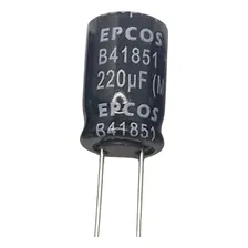 (50x) Capacitor Eletrolítico Rd 220uf 63v 10x16mm Foto mini 1