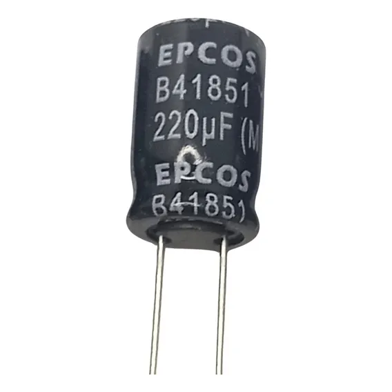 (50x) Capacitor Eletrolítico Rd 220uf 63v 10x16mm Foto 1
