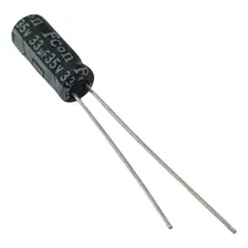 (50x) Capacitor Eletrolítico Rd 33uf 35v 5x11mm Foto mini 2