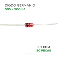 50x Díodo Germânio 1n60 Foto mini  2