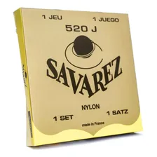 520j Savarez Tensão Super Alta Encordoamento Violão Nylon Foto mini 2