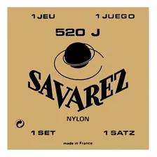 520j Savarez Tensão Super Alta Encordoamento Violão Nylon Foto mini 4