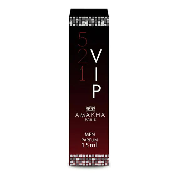 521 Vip Men 15ml (212 Vip) Amakha Perfume Masculino Foto 1
