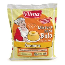 5kg Mistura Para Bolo Sabor Cenoura Vilma Foto mini 1