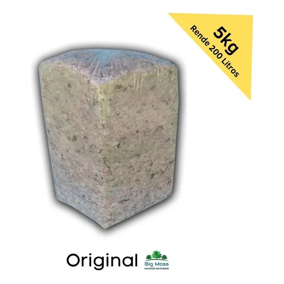 5kg Musgo Sphagnum Esfagno OrquÃdeas CarnÃvoras Kokedama Foto 1