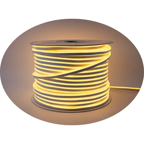 5m Fita Mangueira Led Neon Flexível 110/220v 3000k 6000k Luz Branco-quente 220v Foto 1