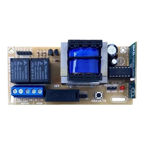 5pcs Central Placa Portao Automatico Mkn Fit Universal 433mhz Compativel Com Garen Ppa Rossi Seg Peccinin Omega Cor Verde-claro Foto 1