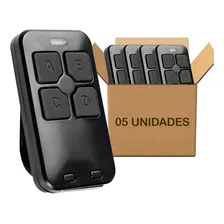 5pcs Controle Citrox Dual Gate Compatível Linear Tx 433mhz Cor Preto Foto  mini 1