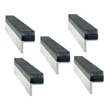 5pcs Cremalheira Barra Industrial 1,50mts Ppa Garen Rossi 5 Unidades De 1,50mts Total De 7,50 Metros Cor Cinza-claro Foto mini  2