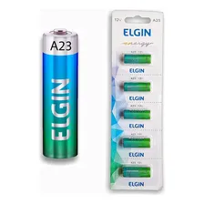 5pcs Pilha 12v A23 Elgin Original Controle Portão Alarme Foto mini 2